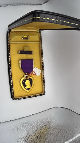Medaillenbox purple heart - purple,