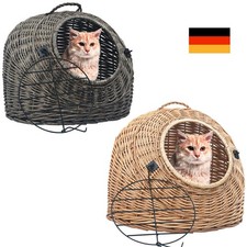 Katzenkorb weide transportbox - katzenkorb,