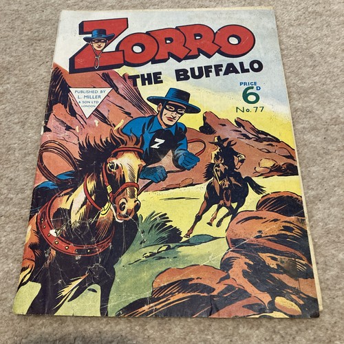 Rare vintage zorro - zorro, comic
