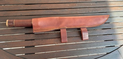 Wikinger damast sax messer - damast,
