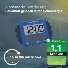 Elektronische parkscheibe mit - elektronische,