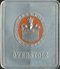 OVERSTOLZ  - HAUS NEUERBURG, KÖLN - 5 ZIGARETTEN - ALTE BLECHDOSE