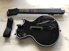 XBox 360 Wireless Gitarre Guitar Hero Rock Band Schwarz