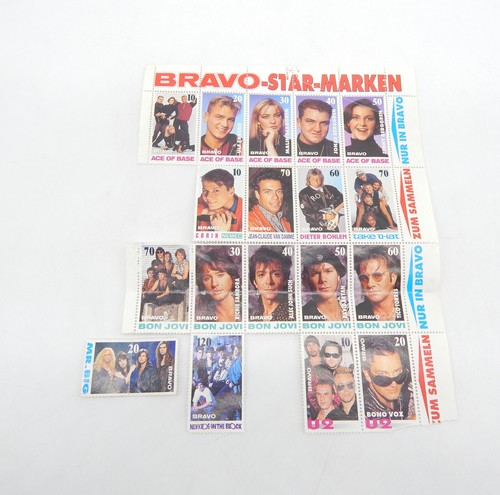 Bravo briefmarken sticker - bravo,
