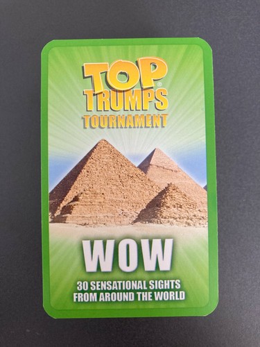Top trumps turnier - top, wow