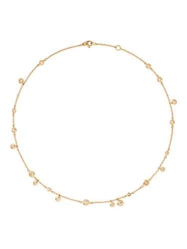 Diamanten kette collier - diamanten,