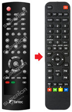 Ersatz Fernbedienung Fantec 3D