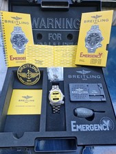 Breitling Emergency Titan Gelb Full Set