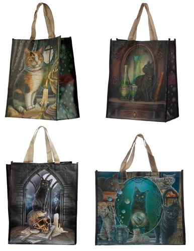 Einkaufstasche katze lisa - einkaufstasche,