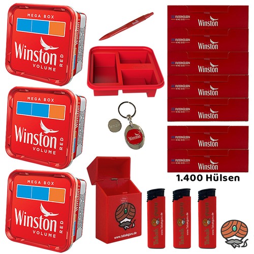 Winston red rot tabak - winston, box