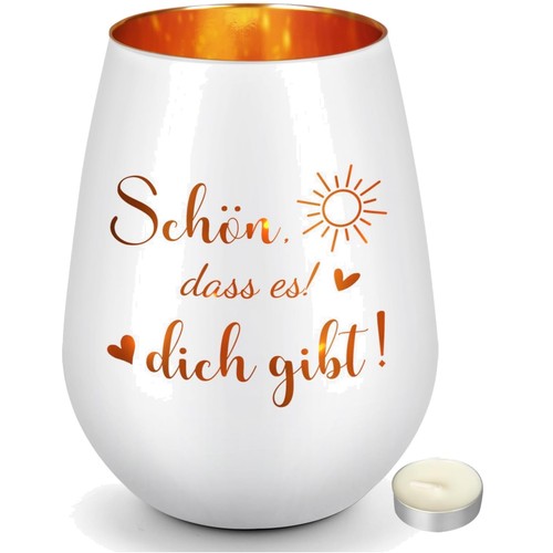 Windlicht glas geschenk - windlicht,