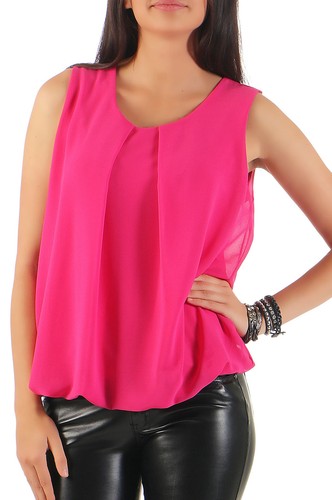 Damen bluse ärmellos shirt - bluse,