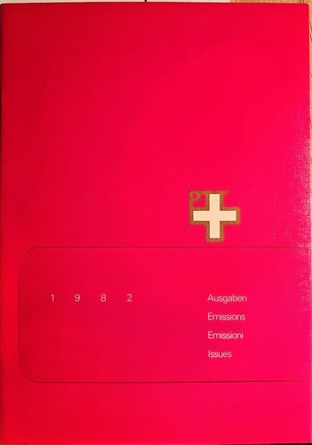 Schweiz jahrbuch 1982 - jahrbuch, ptt