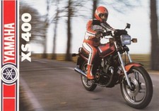 P + YAMAHA XS 400 + Prospekt brochure + 6 Seiten