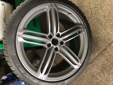 Verkaufe Original AUDI RS 6 Felgen mit Winterreifen - grau, pulverbeschichtet