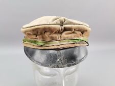 alte Kinder Schirmmütze beige