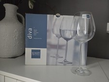 12x SCHOTT ZWIESEL DIVA WASSERGLÄSER/ROTWEIN GLÄSER 