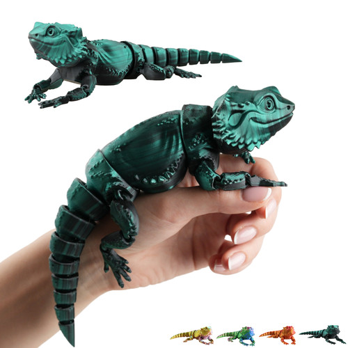 Bartagame figur beweglich - bartagame,
