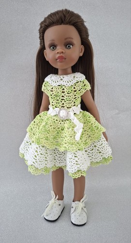 Handgefertigtes puppenkleid - handgefertigtes,