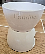 Schokoladenfondue Set mit 4 Gabeln Keramik Fondue-Set