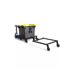 Abfalltransportwagen für 1100l Müllcontainer , Transportwagen