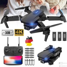 Drohne mit Kamera HD 4K RC Drone Quadcopter mit Wifi Übertragung Kopflos Modus