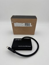 LINDY Mini DisplayPort zu 2x HDMI MST Hub UHD 4K Multi Monitor Adapter