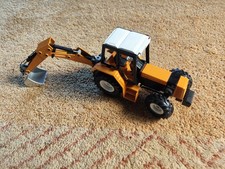Siku Farmer evtl. 3755 - Renault TX 145-14 Traktor mit Heckbagger - Maßstab 1:32