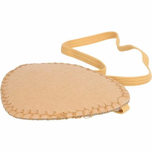 Augenklappe mit gummiband sand - mit,