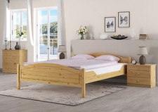 Massivholzbett landhausstil - massivholzbett,