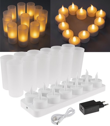 Led teelichter 12er - teelichter,, set,