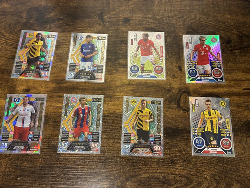 Topps match attax sammlung - match,