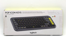 Logitech POP Icon Keys - Graphit QWERTZ Deutsch (920-013059)