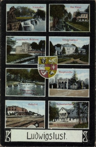 Ludwigslust mecklenburg - ak,