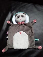 Baby Glück Bär Teddy Pandabar Panda Schmusetuch Neu