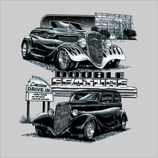 Vintage US-Car T-Shirt Herren