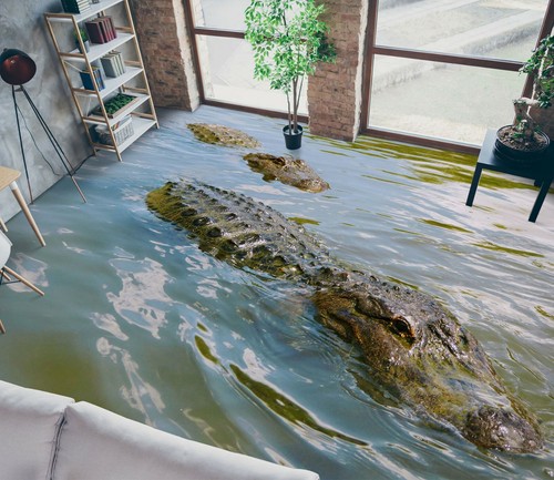 Krokodil 18691na - 3d,