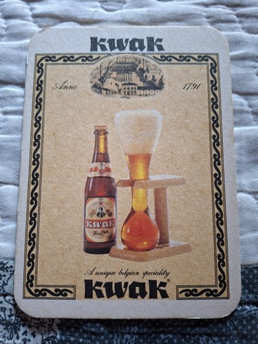 Bieruntersetzer kwak bier - bieruntersetzer,