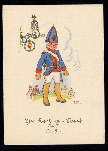 Künstler liesel - künstler-ak,