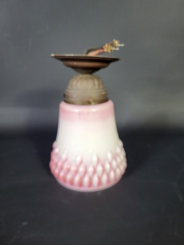 Antike deckenlampe mit rosa - antike,