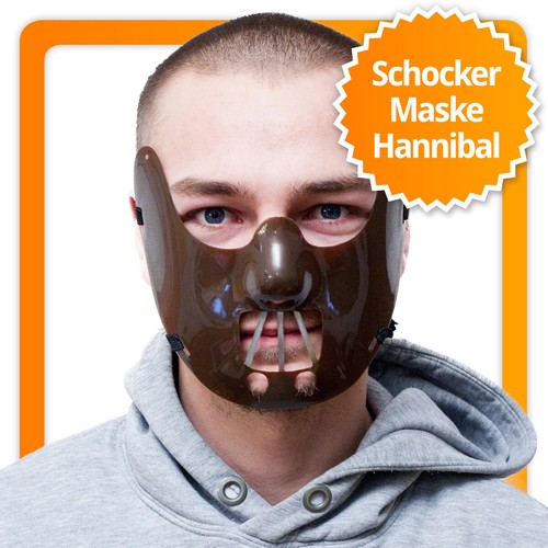 Hannibal lecter maske - hannibal,