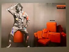 Samsonite Marc Newson Koffer Design 2005 Vintage Ad Werbung Reklame