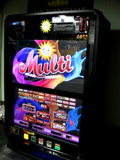 ADP Geldspielautomat - SLIMLINE -2  MIX-3-  mit 244 Spielen plus My Top GameTop