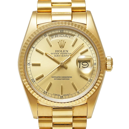 Rolex day date 18038 gold - rolex, day-date