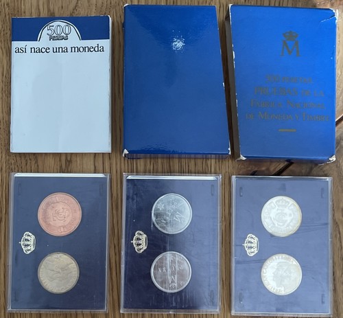 Spanien 500 pesetas - (105),