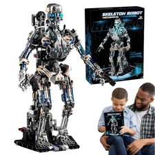 692tlg Mechanischer Roboter Baukasten bewegliches Skelett STEM Bildungsspielzeug