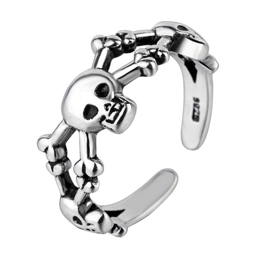 Fingerring totenkopf - fingerring,