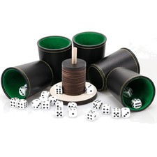 Schocken Set Würfelbecher