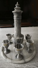 Vintage Marmor Likörset