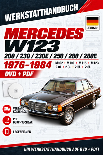 Mercedes w123 1976 1984 - mercedes, 1976-1984